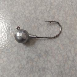 Lot de 10 t&ecirc;tes plomb&eacute;es 40g 6/0