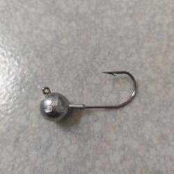 Lot de 10 t&ecirc;tes plomb&eacute;es 35g 6/0