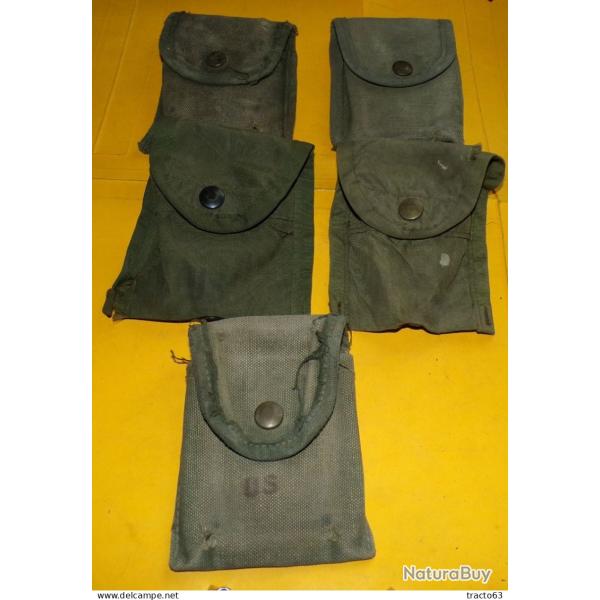 LOT DE 5 ETUIS PORTES MAGASINS ABIMES POUR RECUPERATION DE PIECES  ,VENDU DANS L' ETAT  VOIR PHOTOS