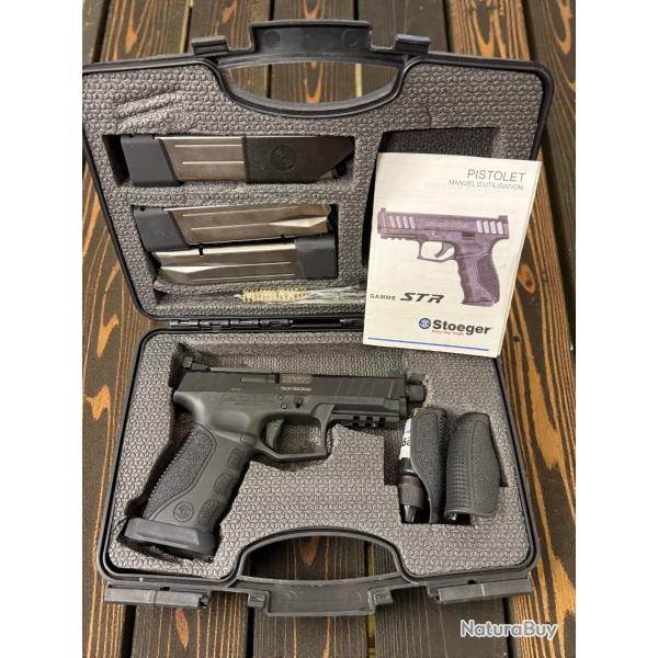 Pistolet STOEGER STR-9S COMBAT Stricker Black cal.9x19