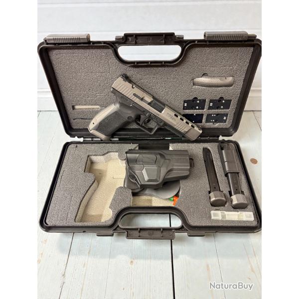 PISTOLET SEMI-AUTOMATIQUE CANIK TP-9 SFX MOD 2 TUNGSTEN GRIS CALIBRE 9X19