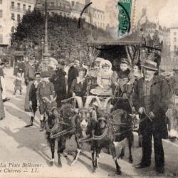 Carte Postale Ancienne - Lyon, La Place Bellecoure  -N&deg;6042