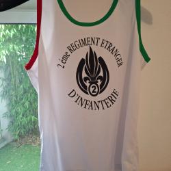 D&eacute;bardeur 2 regiment etranger d'infanterie legion &eacute;trang&egrave;re. Tee shirt