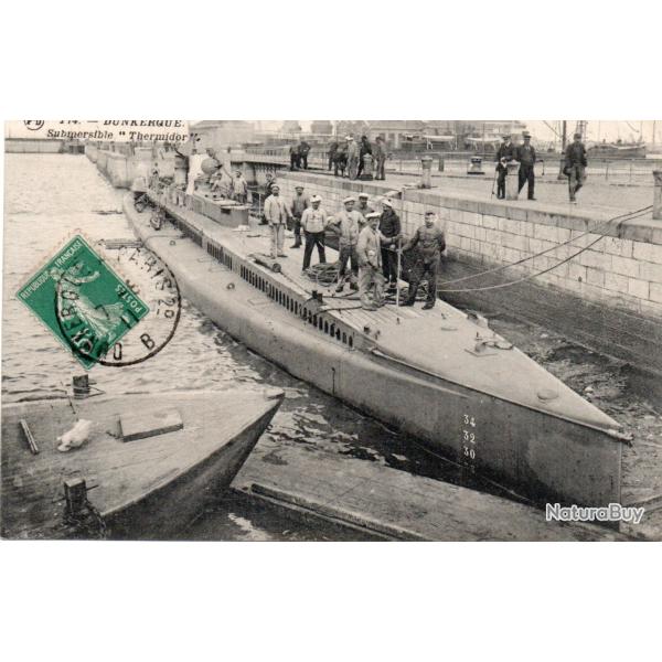 CPA - MARINE DE GUERRE -DUNKERQUE - Un Sous-Marin -N�6041