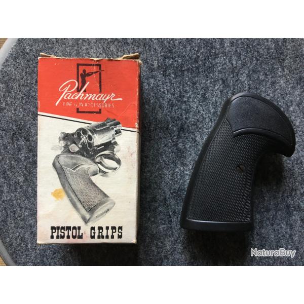 Plaquette Pachmay caoutchouc noir mod�le SK-S S&W Square Butt