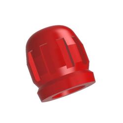 5 slugs 20mm plastique pour PAK - Rouge