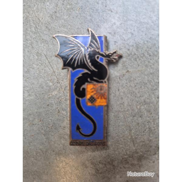 Insigne 5 regiment de dragons 1944
