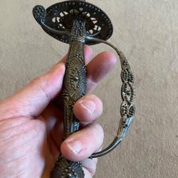 &Eacute;p&eacute;e de cour ou d'officier &eacute;poque Louis XVI