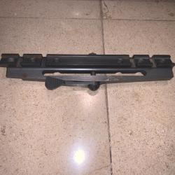 Rail de lunette Stanag pour fusil de tireur d'&eacute;lite Frf2 . Pour une lunette Apx ou Scrome