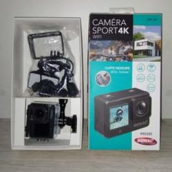 Cam&eacute;ra Embarqu&eacute;e gopro Sport 4K avec bo&icirc;tier Etanche + tout ces accessoires