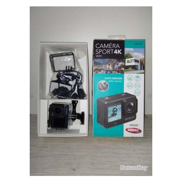 Cam�ra Embarqu�e gopro Sport 4K avec bo�tier Etanche + tout ces accessoires