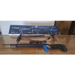 Carabine air comprim&eacute; Stoeger XM1, calibre 5.5  lunette, + pompe