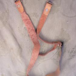 bretelle de fusil de chasse en cuir
