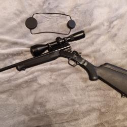 Kipplauf monocoup 222 Rossi Pomba