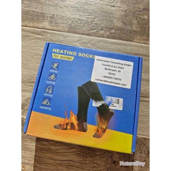 Chaussette chauffante