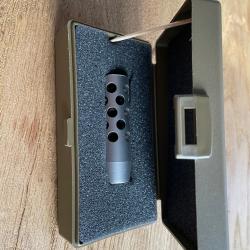 Frein de bouche HMB Inox cal.30 - cal.30 1/2x20 unf Filetage : 5/8x24