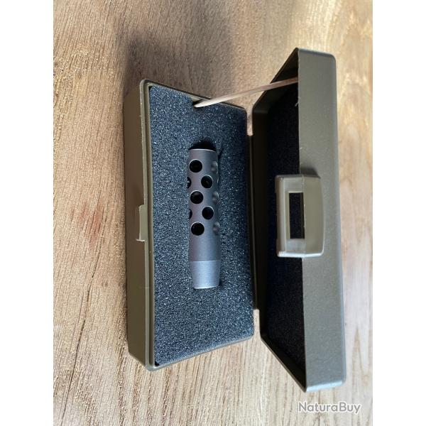 Frein de bouche HMB Inox cal.30 - cal.30 1/2x20 unf Filetage : 5/8x24