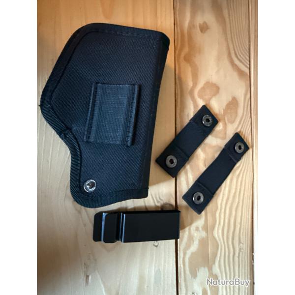 Holster port discret