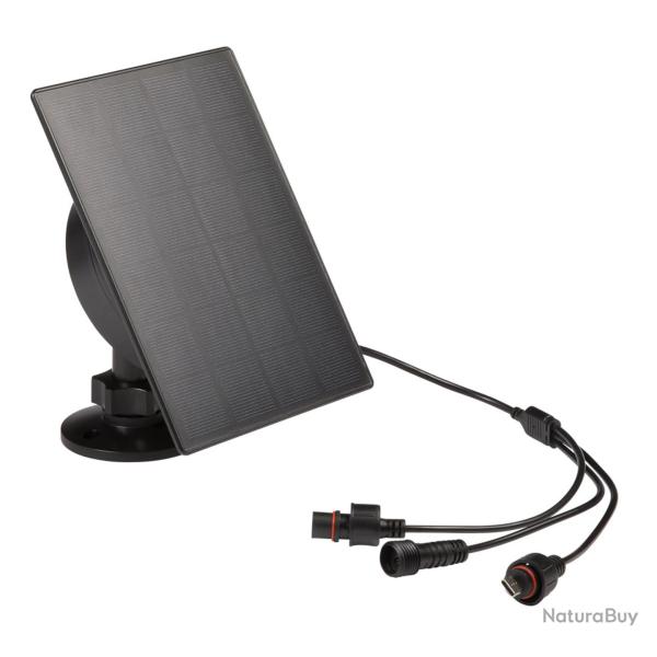 Panneau solaire Num'Axes 6v / 9v / 12v avec batterie int�gr�e.