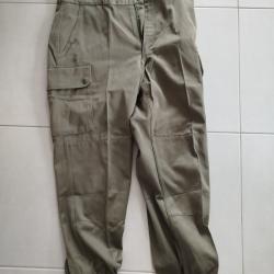 Pantalon de treillis neuf F1 kaki 88 M