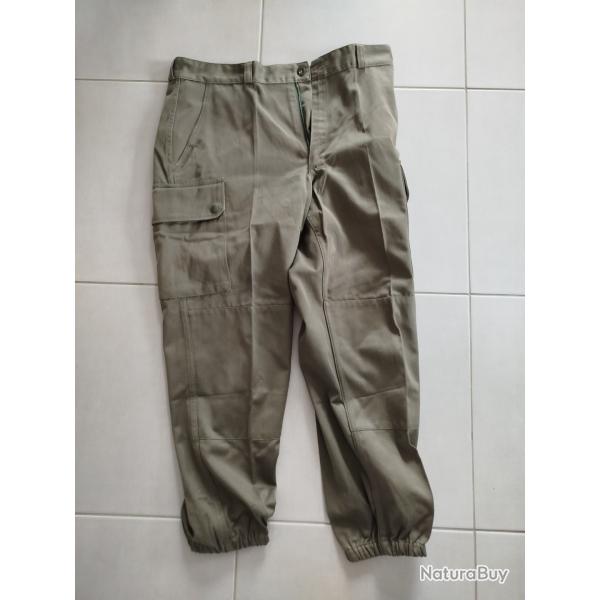 Pantalon de treillis neuf F1 kaki 88 M