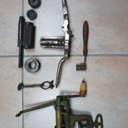 Ouils de rechargement cartouche cal 16 +douille  laiton