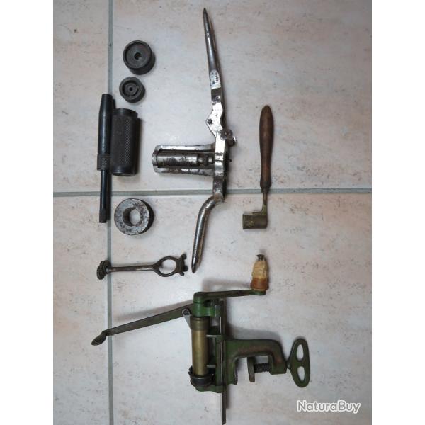 Ouils de rechargement cartouche cal 16 +douille  laiton