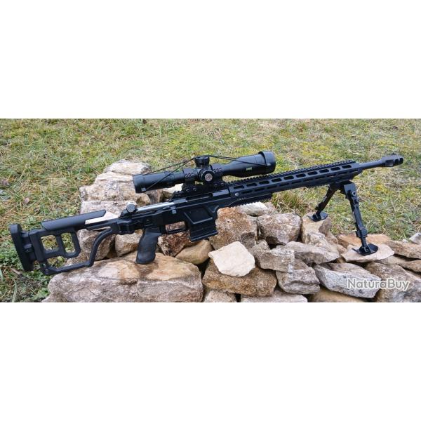 Tikka T3 Varmint cal. 7mm08 REM Chassis ROME avec accessoires