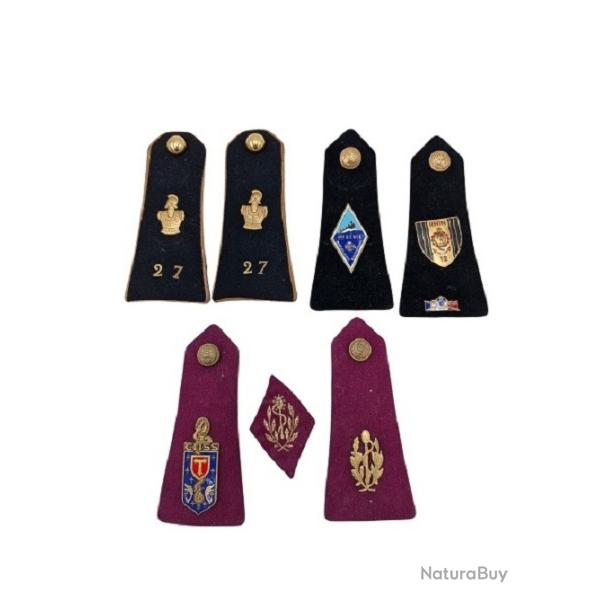 LOTS EPAULETTES FRANCAISE