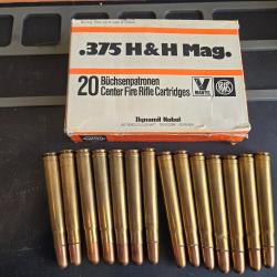 Munitions 375 H&H Magnum