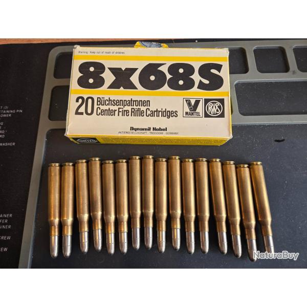 Munitions 8X68S RWS