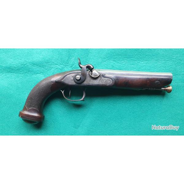 Pistolet d'officier d�but 19�me si�cle