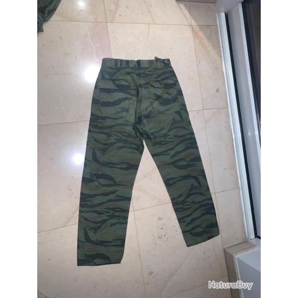 Superbe pantalon Tiger Stripes Vietnam . Coton Rip Stop ,   Taille Asiatique .