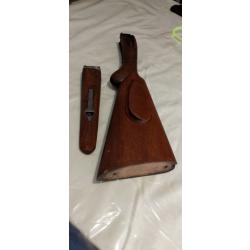 Ensemble crosse longuesse calibre 12 belge