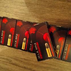 350 munitions Geco Rifle 22lr