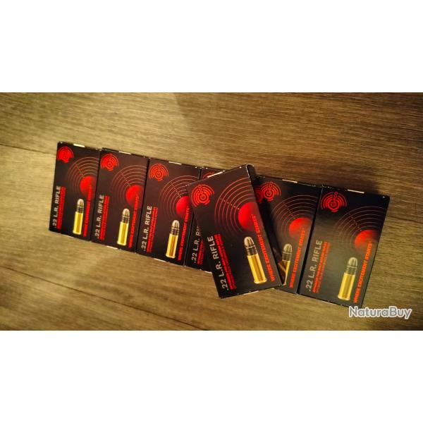 350 munitions Geco Rifle 22lr