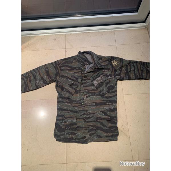 Rare veste Vietnam Tiger Stripes.