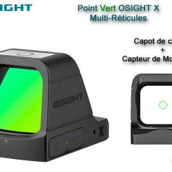 Point Vert Olight OSIGHT X - Multi-R&eacute;ticules