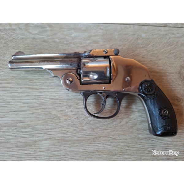 Iver & Johnson safety automatic hammerless second model .38s&w