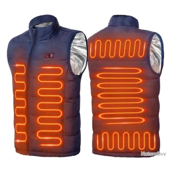 Gilet chauffant neuf taille L,XL,2XL. Mise � prix 1� sans prix de r�serve !!!