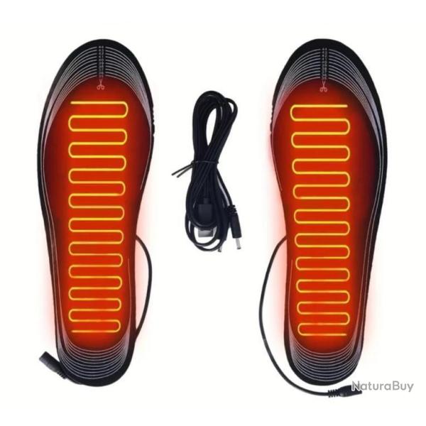 Semelles chauffantes neuves. Mise � prix 1� sans prix de r�serve !!!