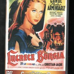 lucr&egrave;ce borgia avec martine carol,  dvd fikl bio historique de christian jaque