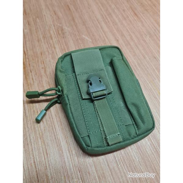 Pochette MOLLE tactique porte documents 13x18cm