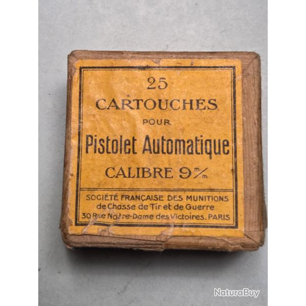 Une belle boite vide  originale de 9mm para SFM