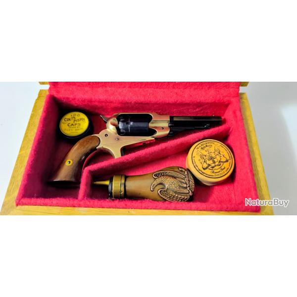 Remington pocket 1863 en coffret avec accessoires