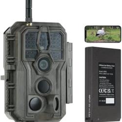 Cam&eacute;ra de Chasse GardePro E8P WiFi - Batterie 8000mAh Rechargeable - 64MP 1296P (Livraison Offerte)