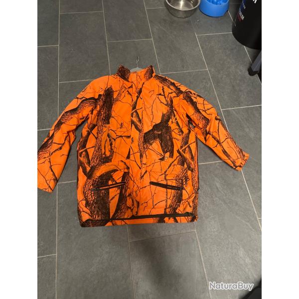 Veste orange chasse