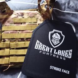 Gilet Pare Balles NIJ3A Multi camouflage avec Plaques UHMW-PE FORTRESS