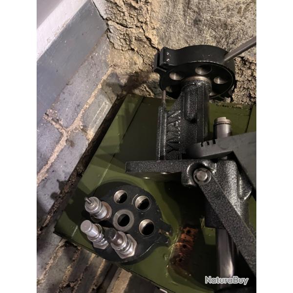 Presse lyman a tourelle T-Mag