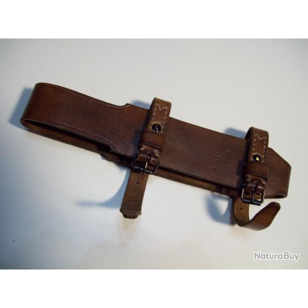 militaria ww1 �tui cuir pour grande pince peugeot fr�res coupe barbel� 14/18